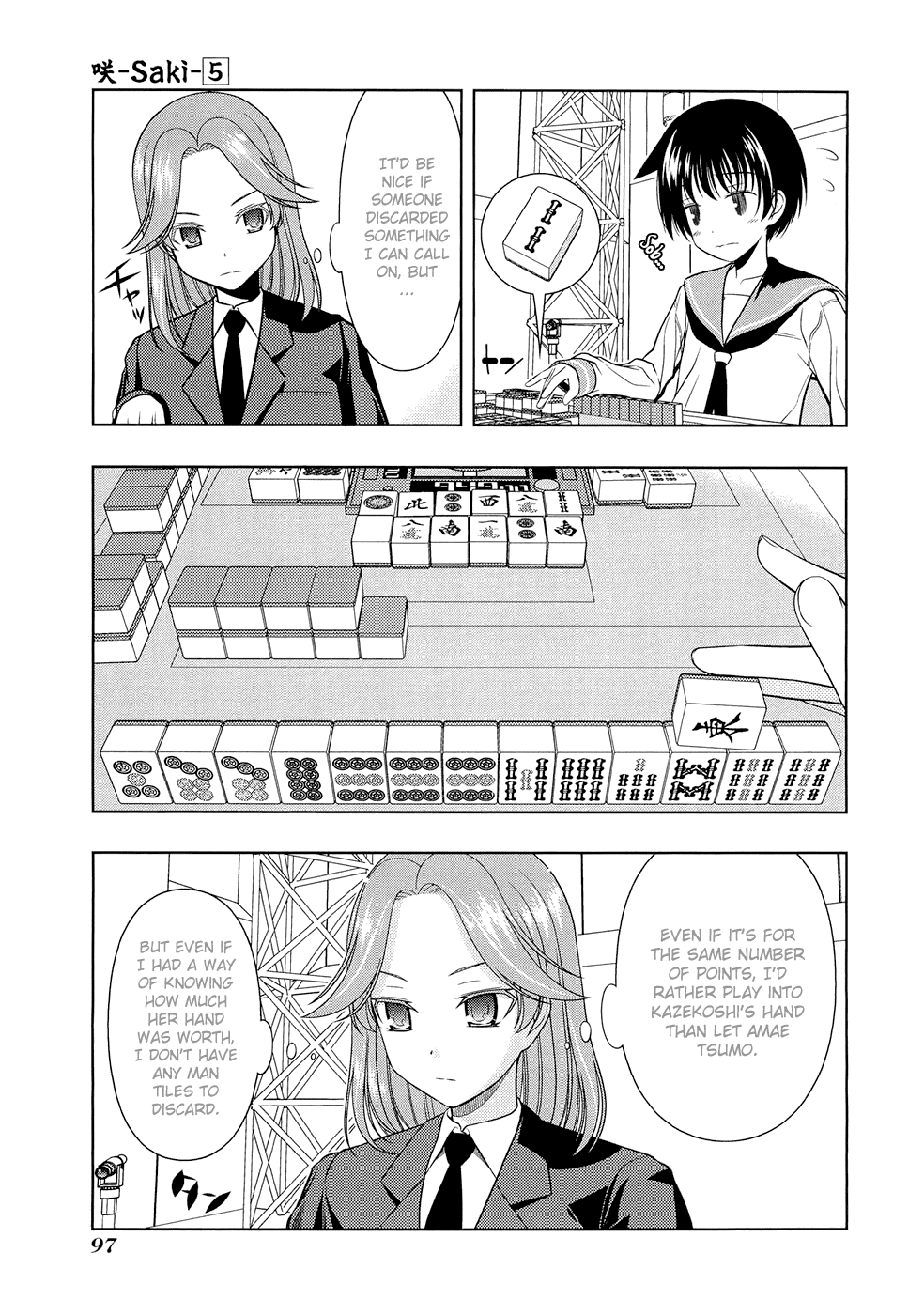 Saki chapter 38 page 13