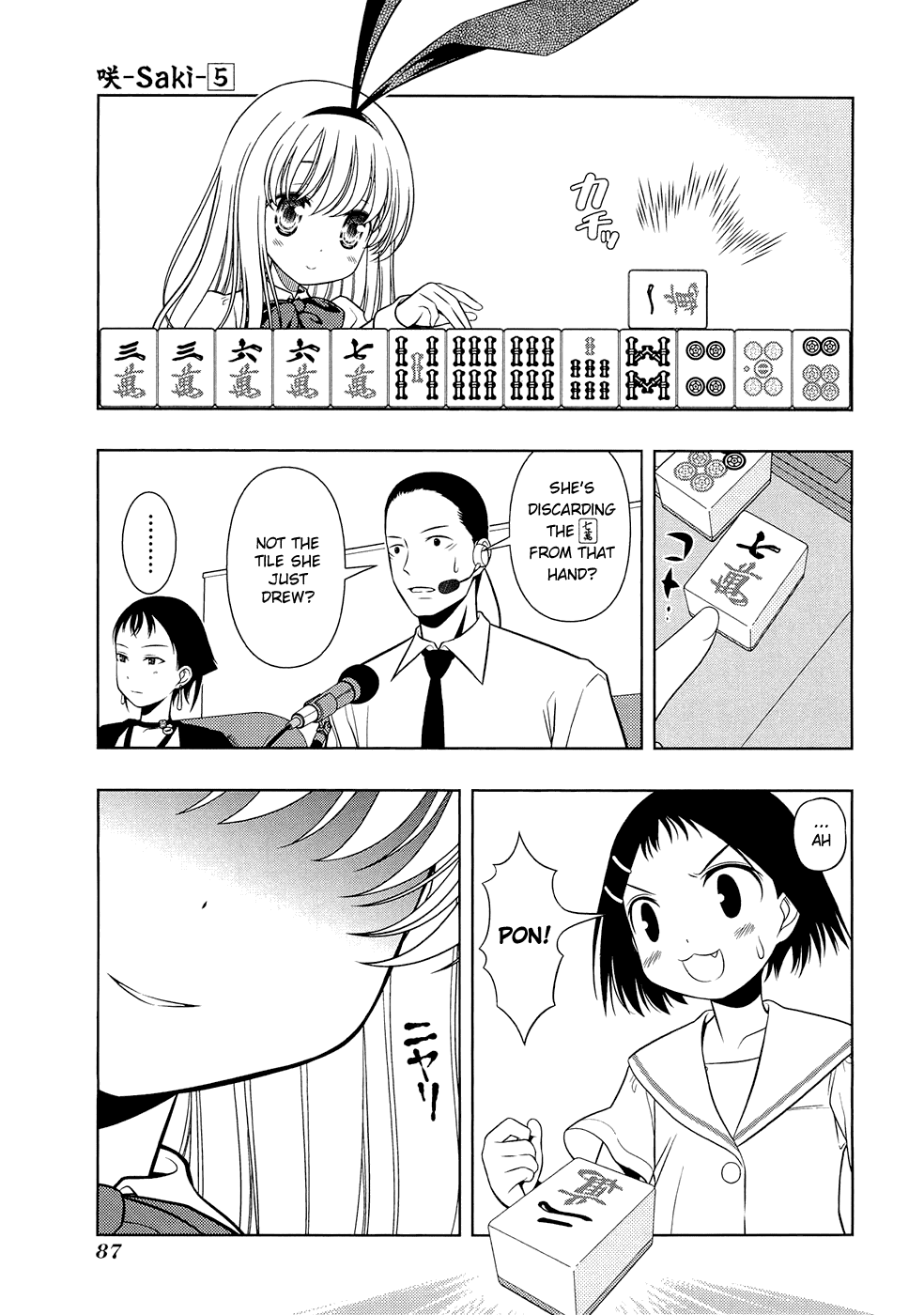 Saki chapter 38 page 3