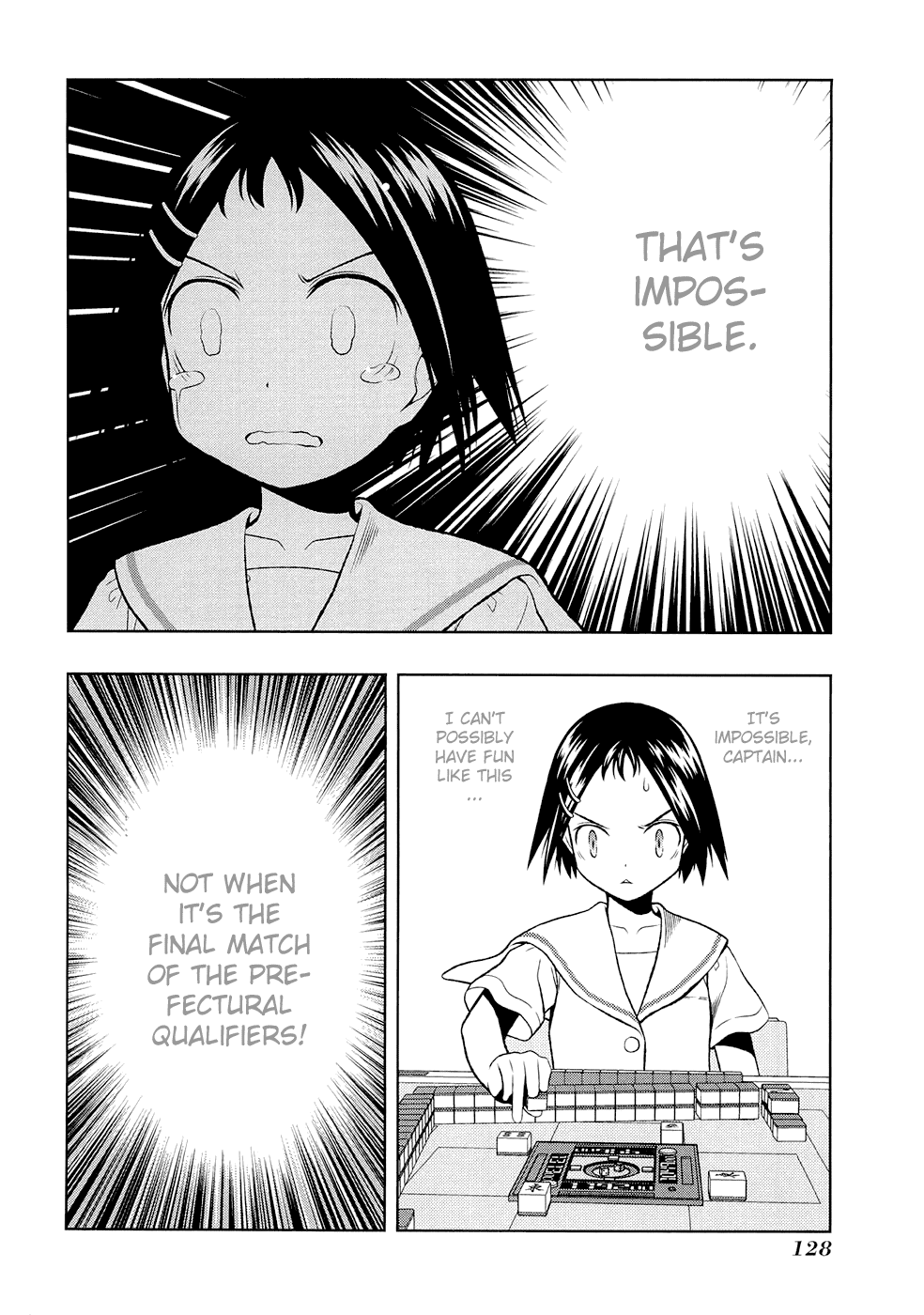 Saki chapter 40 page 4