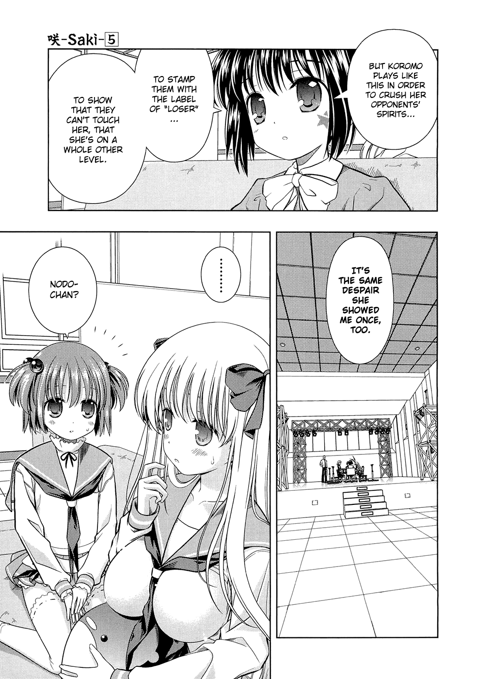 Saki chapter 42 page 22