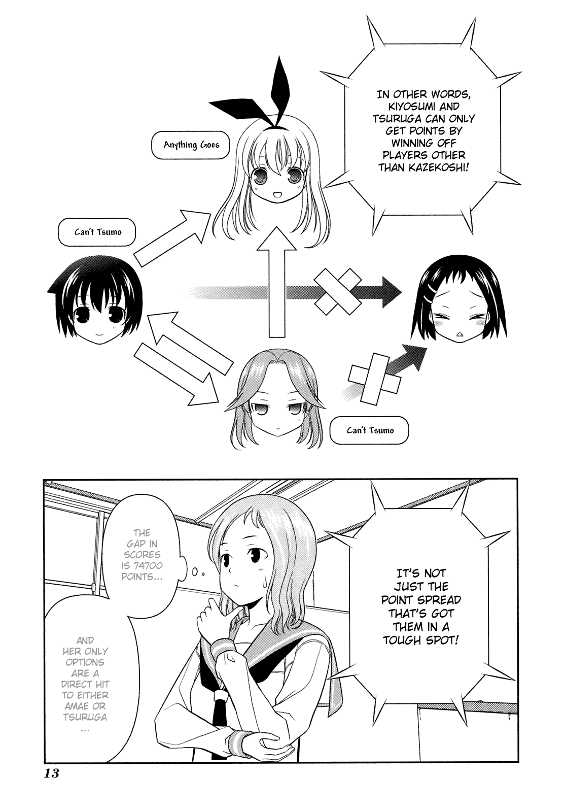 Saki chapter 43 page 15