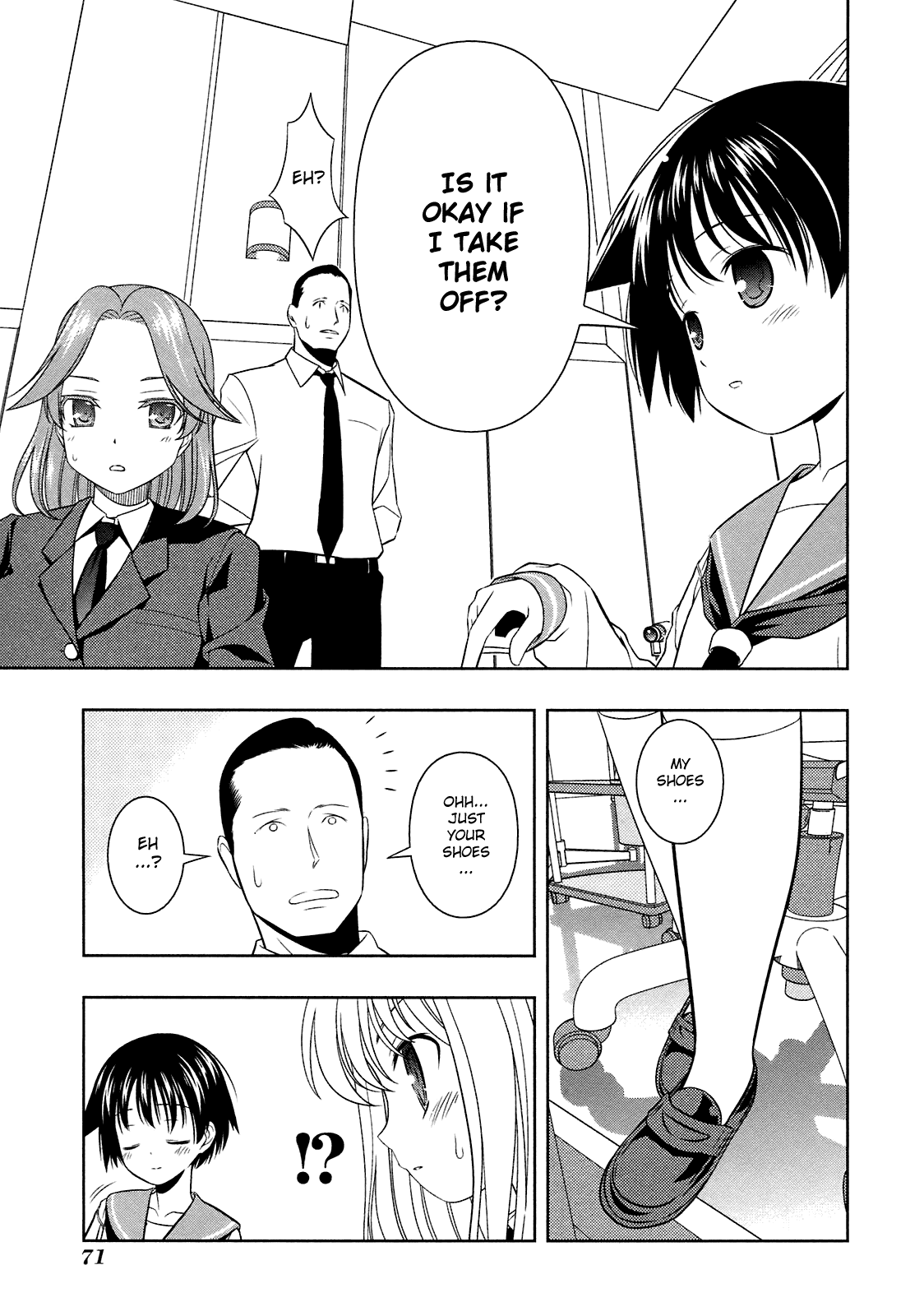 Saki chapter 45 page 19