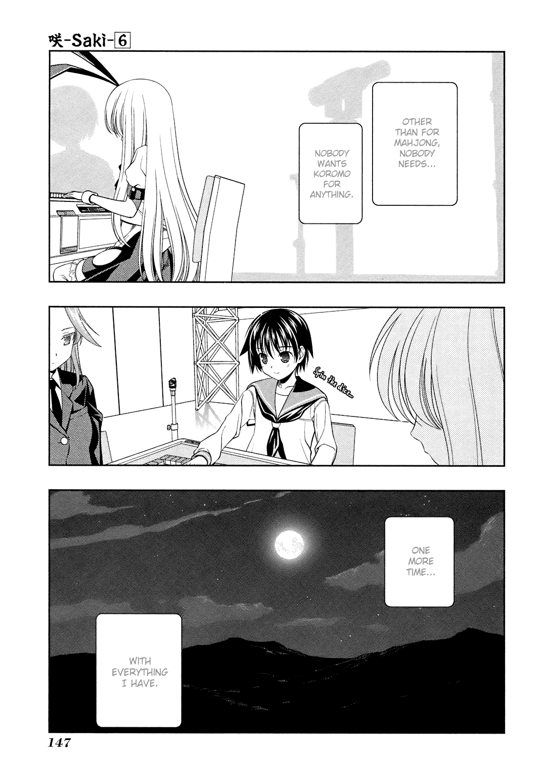 Saki chapter 49 page 13