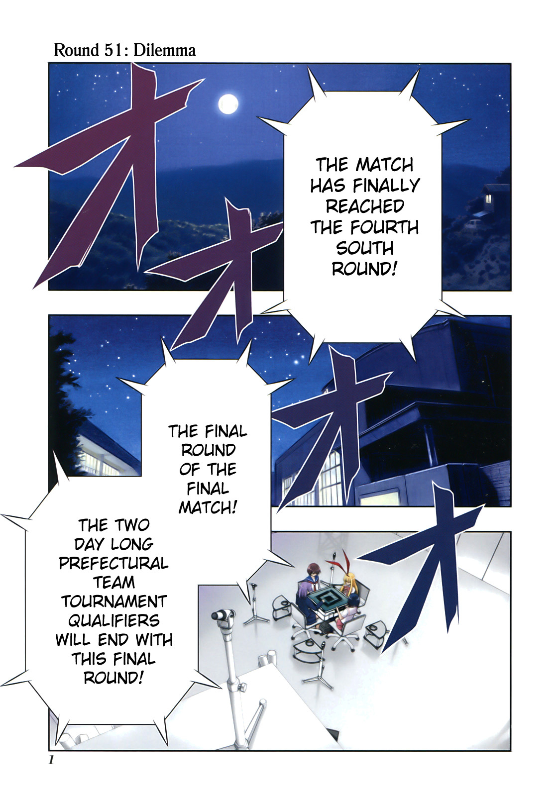 Saki chapter 51 page 8