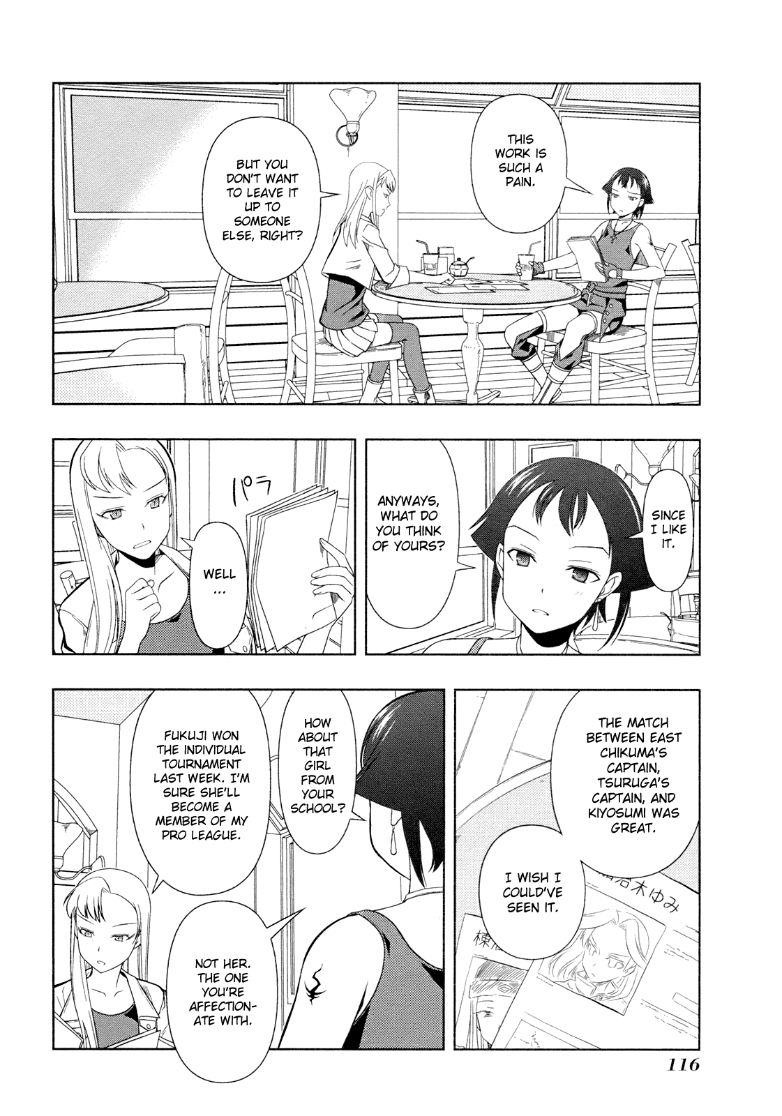 Saki chapter 57 page 13