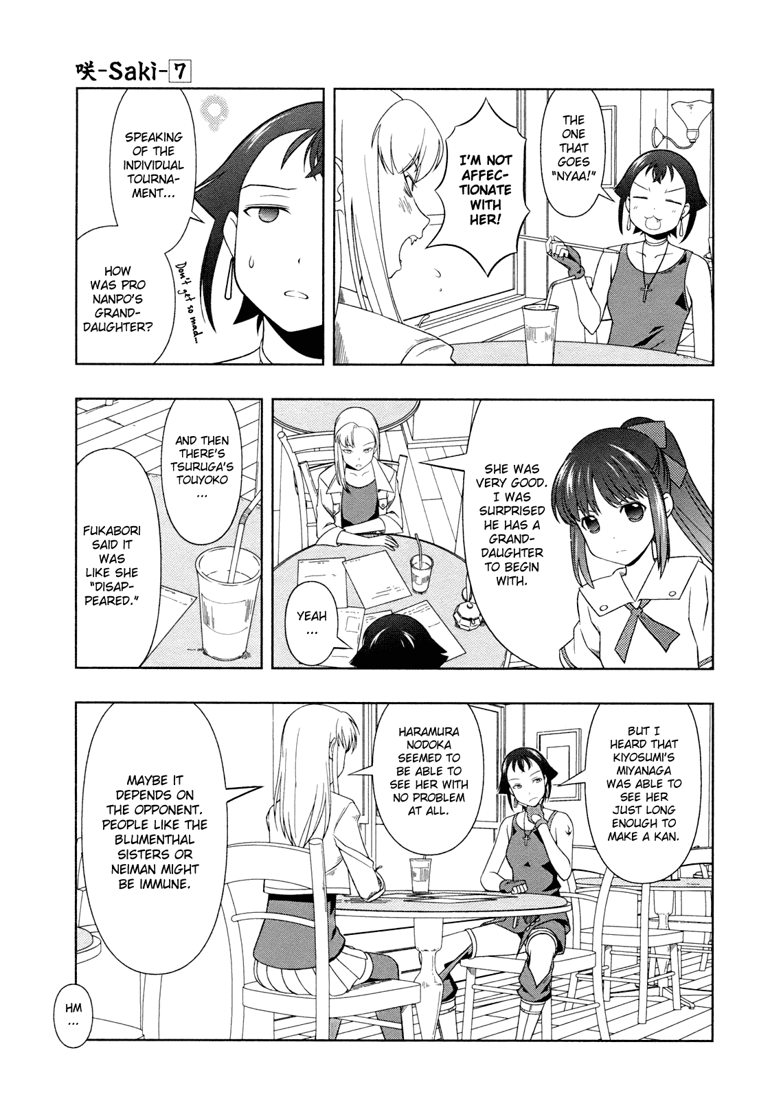 Saki chapter 57 page 14