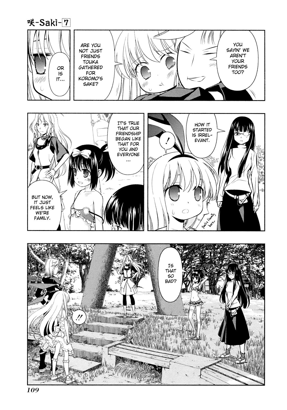 Saki chapter 57 page 6