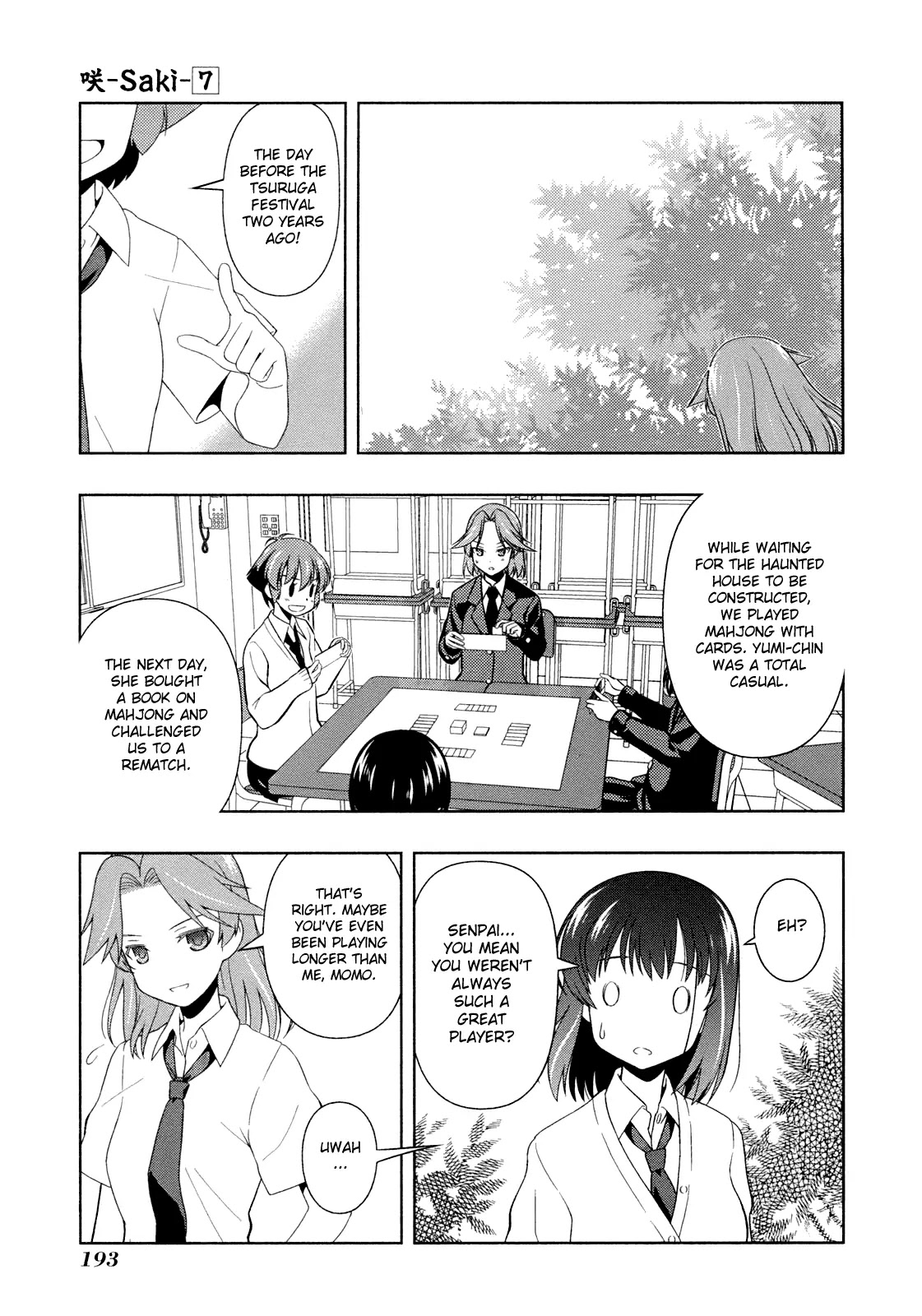 Saki chapter 60.1 page 12