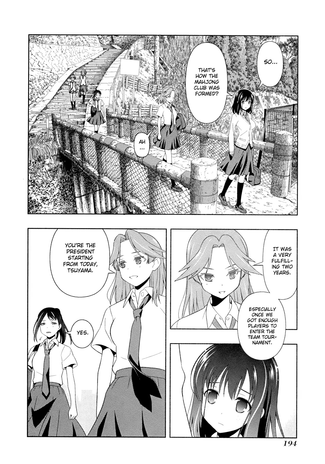 Saki chapter 60.1 page 13