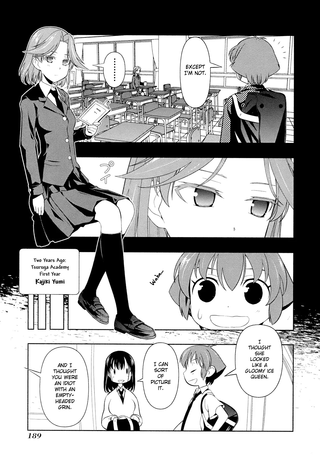 Saki chapter 60.1 page 8