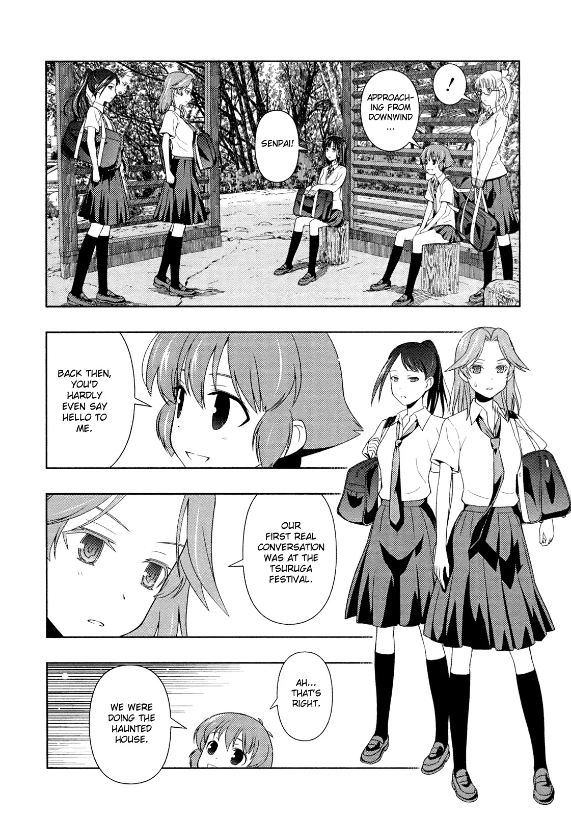 Saki chapter 60.1 page 9