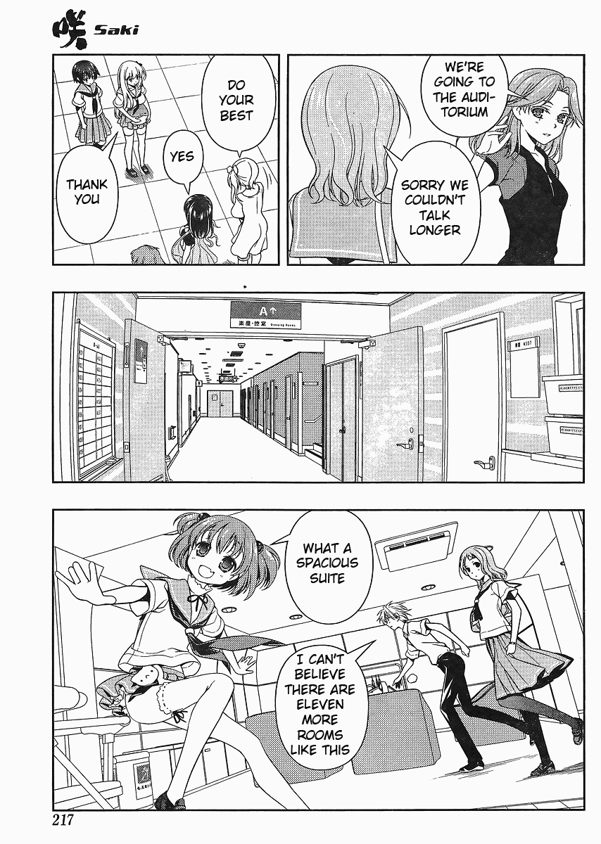 Saki chapter 67 page 8