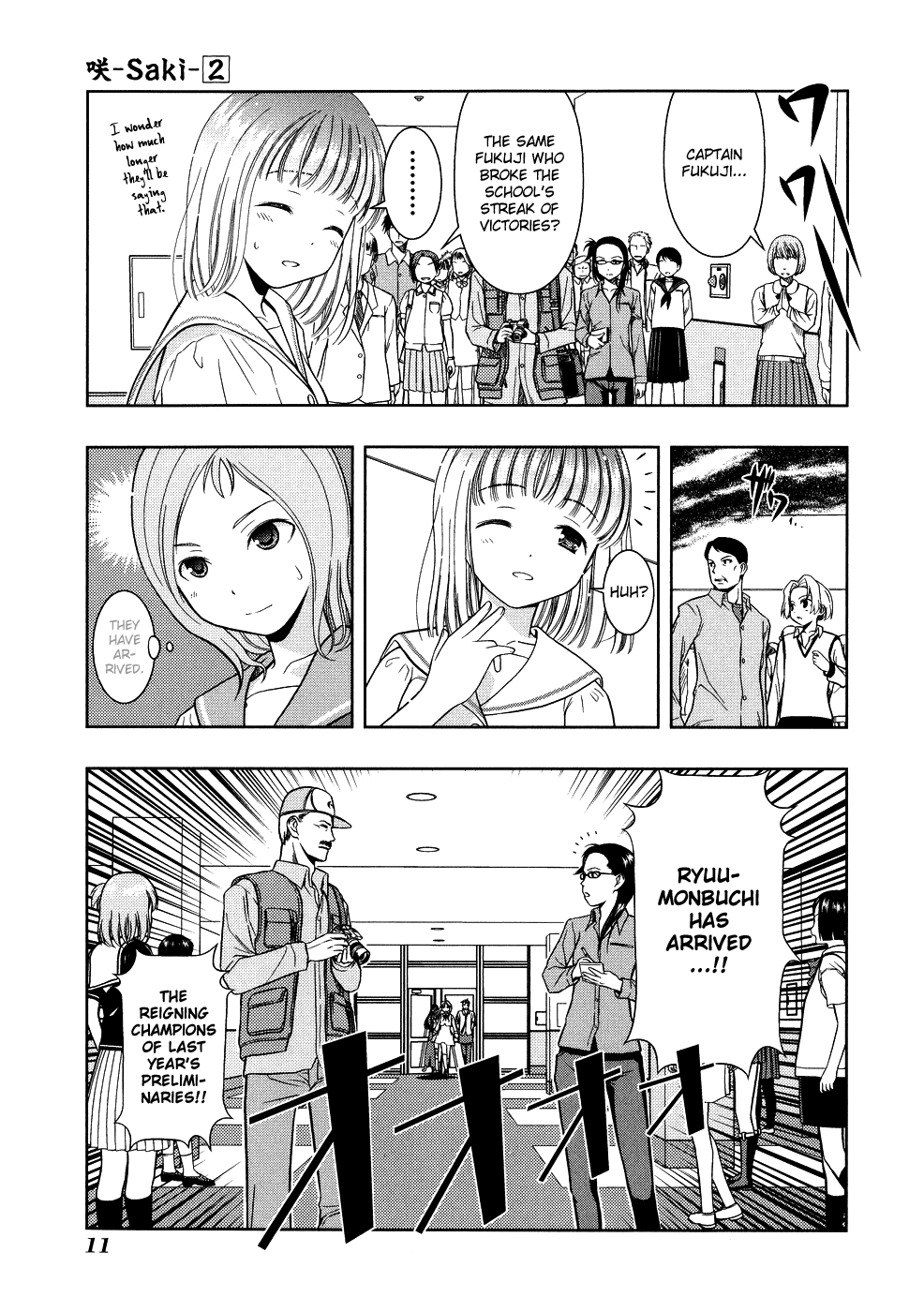 Saki chapter 7 page 16