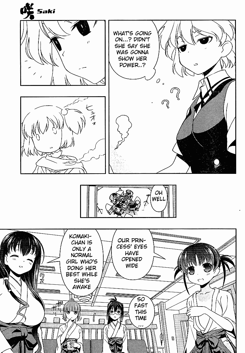 Saki chapter 72 page 16