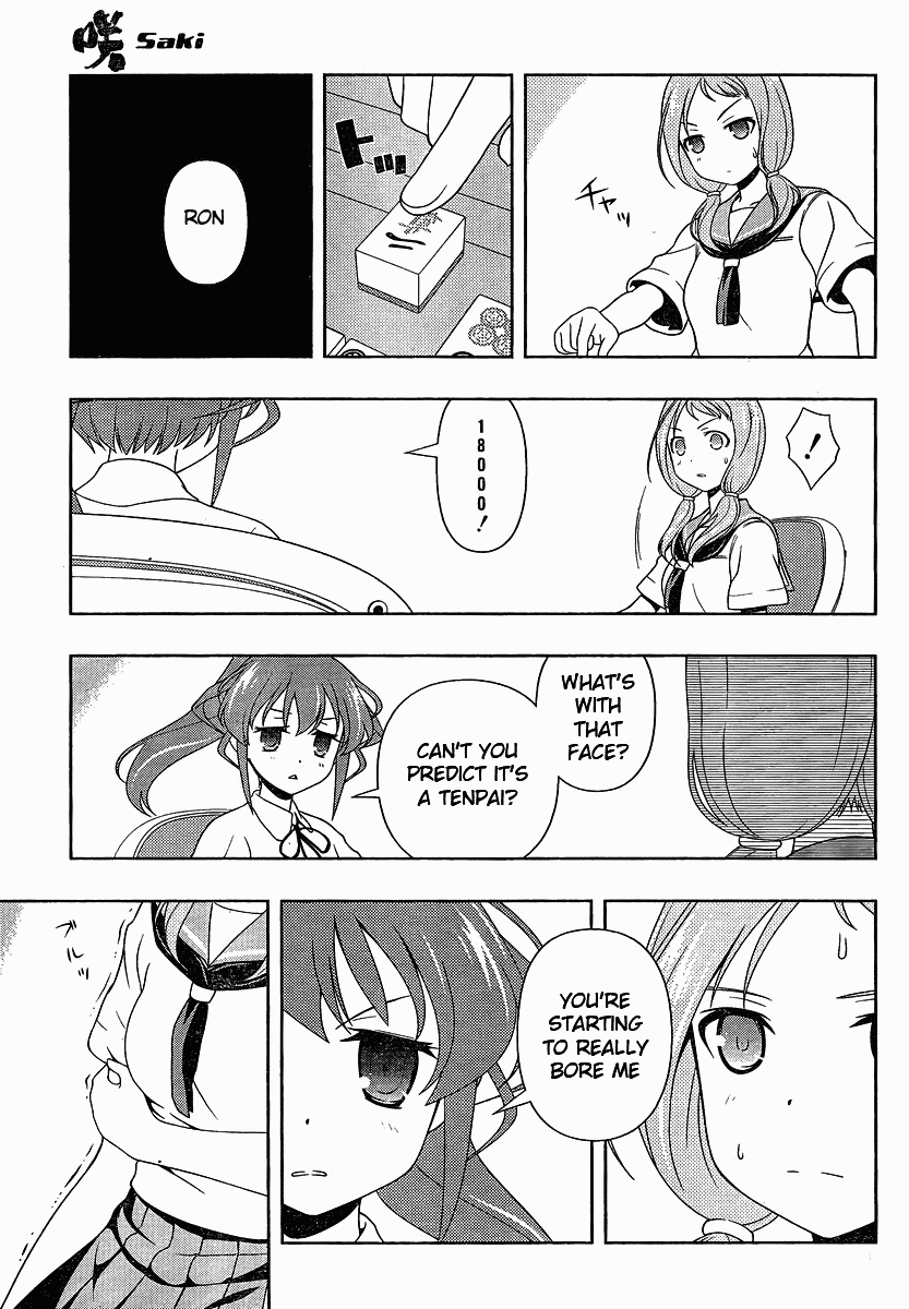 Saki chapter 77 page 11