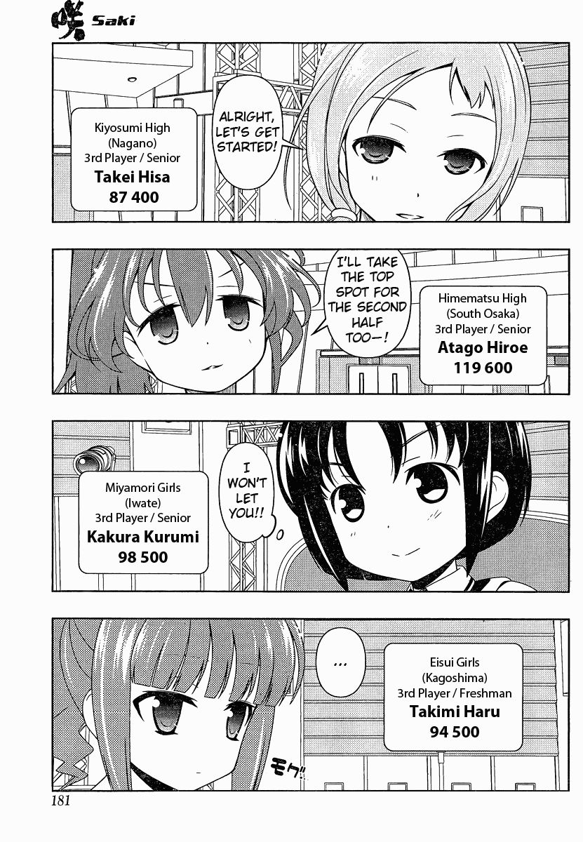 Saki chapter 79 page 13