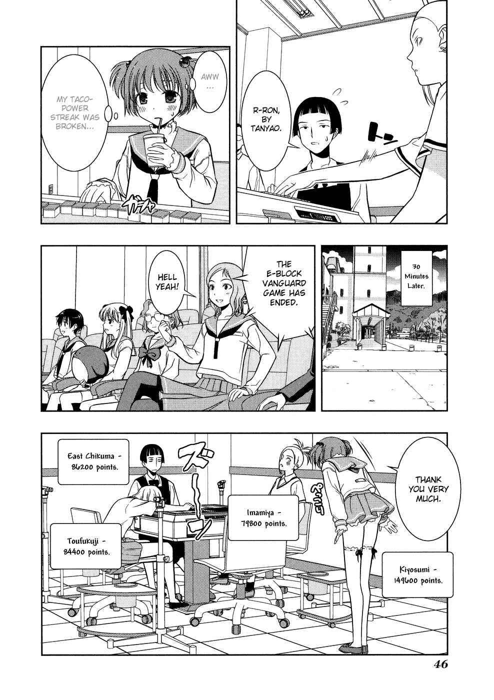 Saki chapter 8 page 18