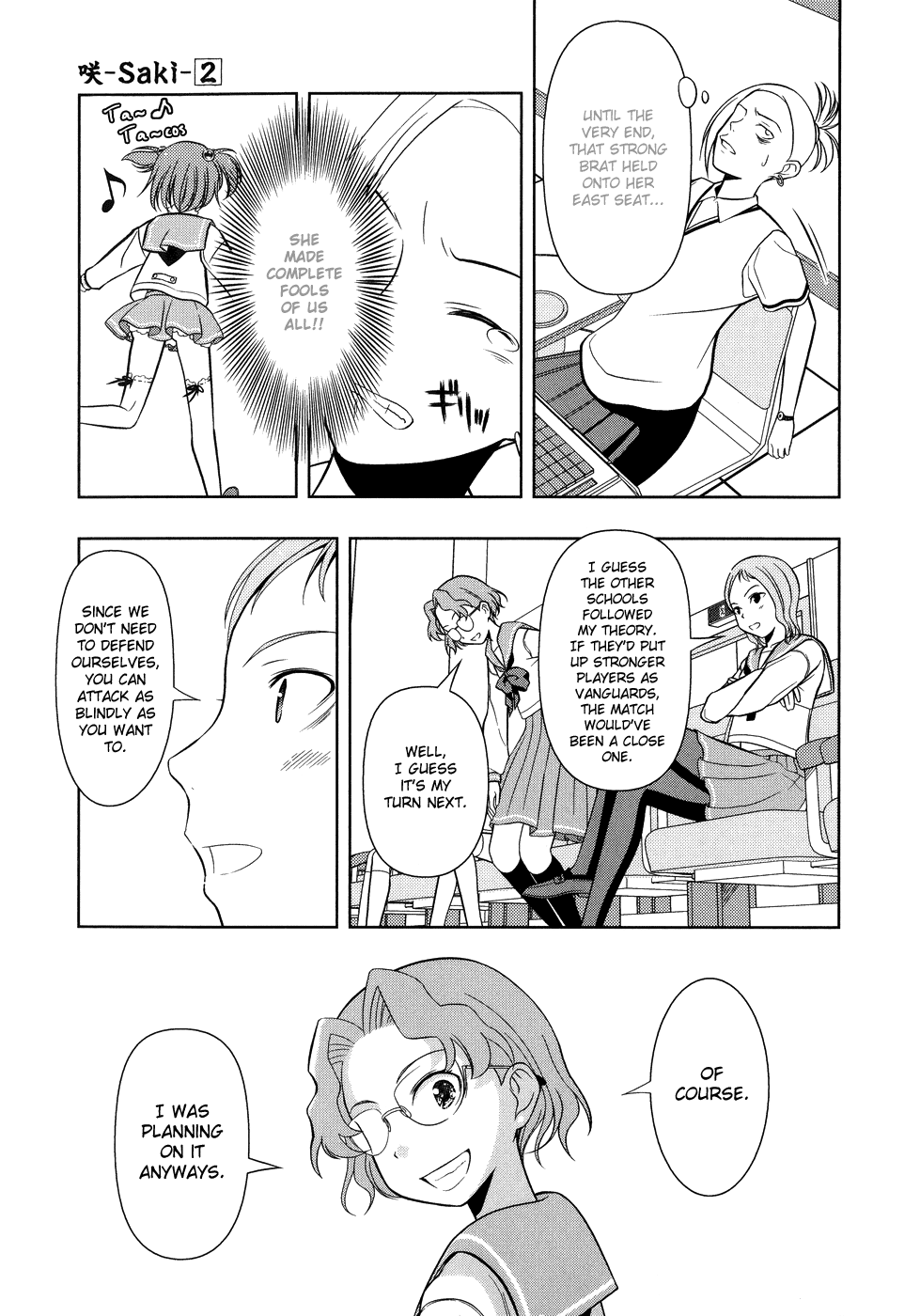 Saki chapter 8 page 19