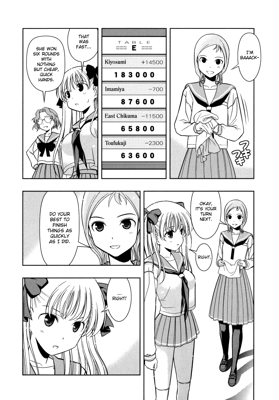 Saki chapter 9 page 10