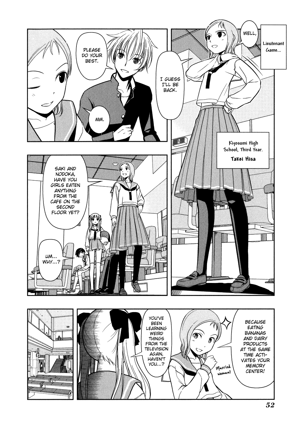 Saki chapter 9 page 4