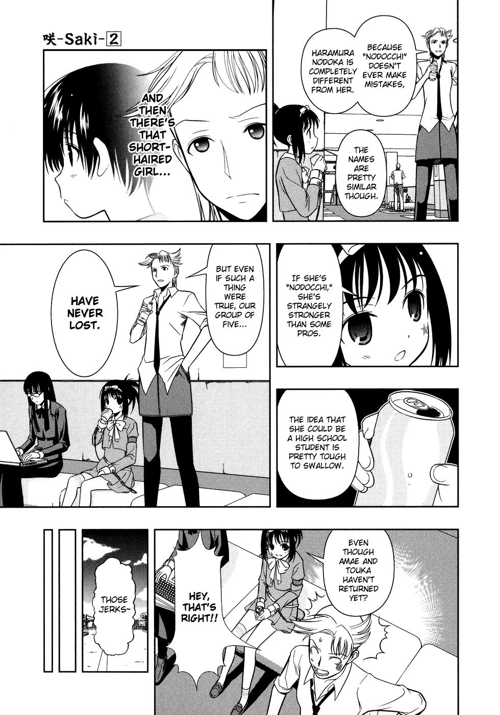 Saki chapter 9 page 9