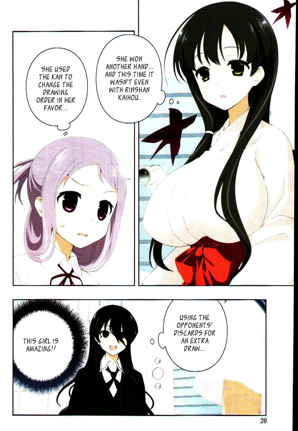 Saki chapter 98 page 3