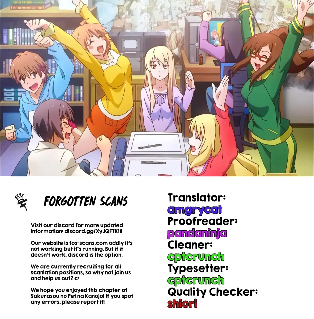 Sakurasou no Pet na Kanojo chapter 18 page 1