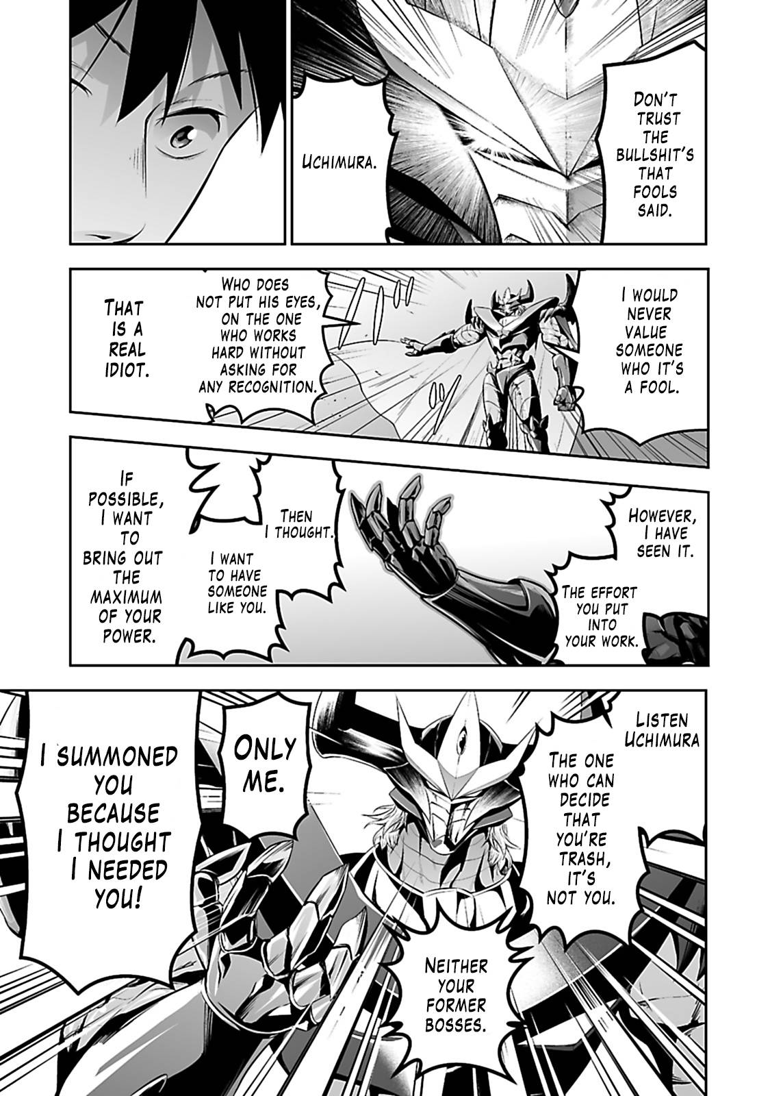 Salaryman ga Isekai ni Ittara Shitennou ni Natta Hanashi chapter 1 page 13