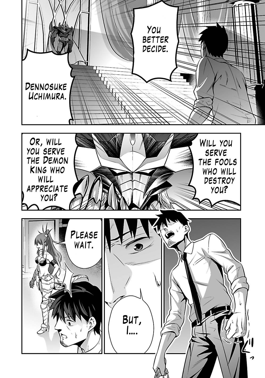 Salaryman ga Isekai ni Ittara Shitennou ni Natta Hanashi chapter 1 page 14