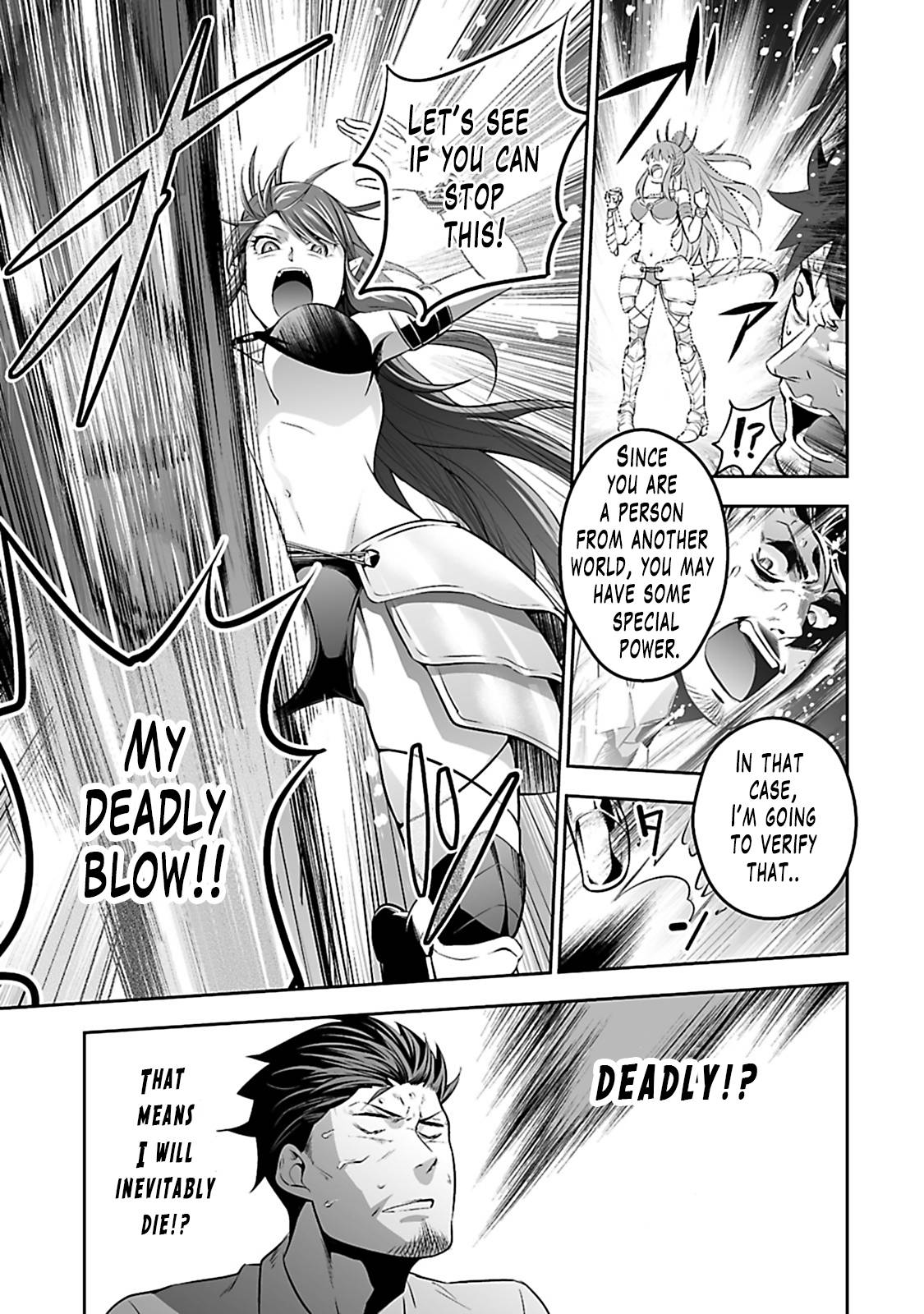 Salaryman ga Isekai ni Ittara Shitennou ni Natta Hanashi chapter 1 page 17