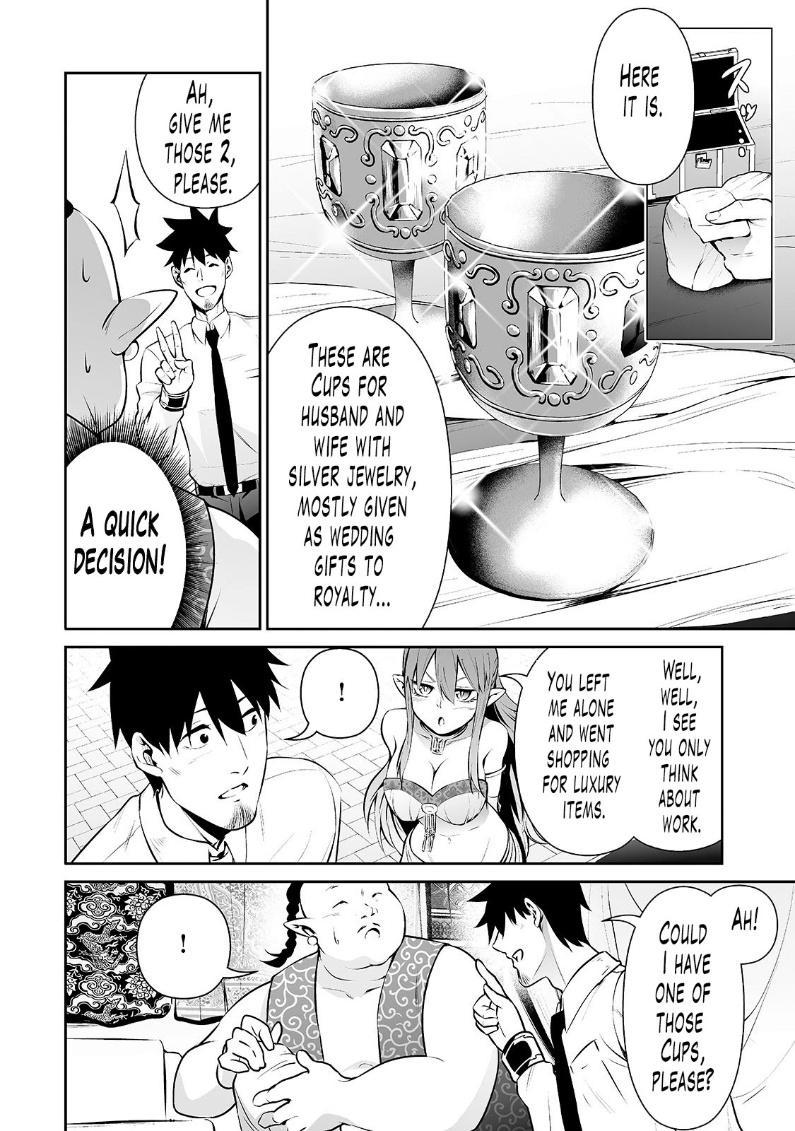 Salaryman ga Isekai ni Ittara Shitennou ni Natta Hanashi chapter 14 page 13