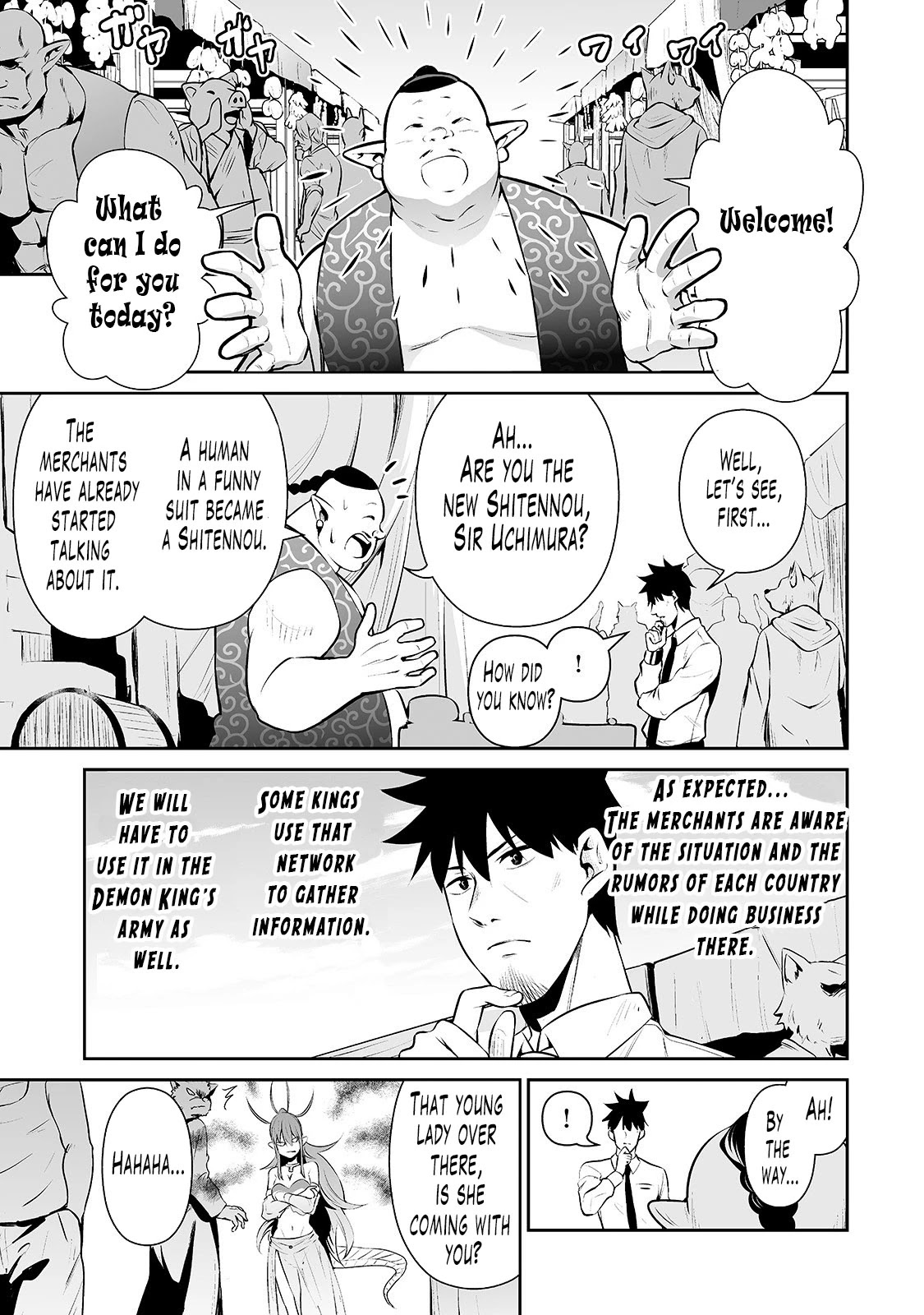 Salaryman ga Isekai ni Ittara Shitennou ni Natta Hanashi chapter 14 page 8