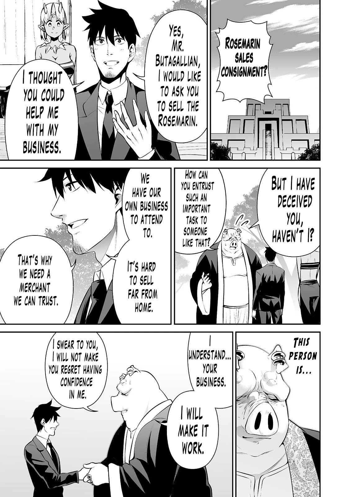 Salaryman ga Isekai ni Ittara Shitennou ni Natta Hanashi chapter 19 page 16