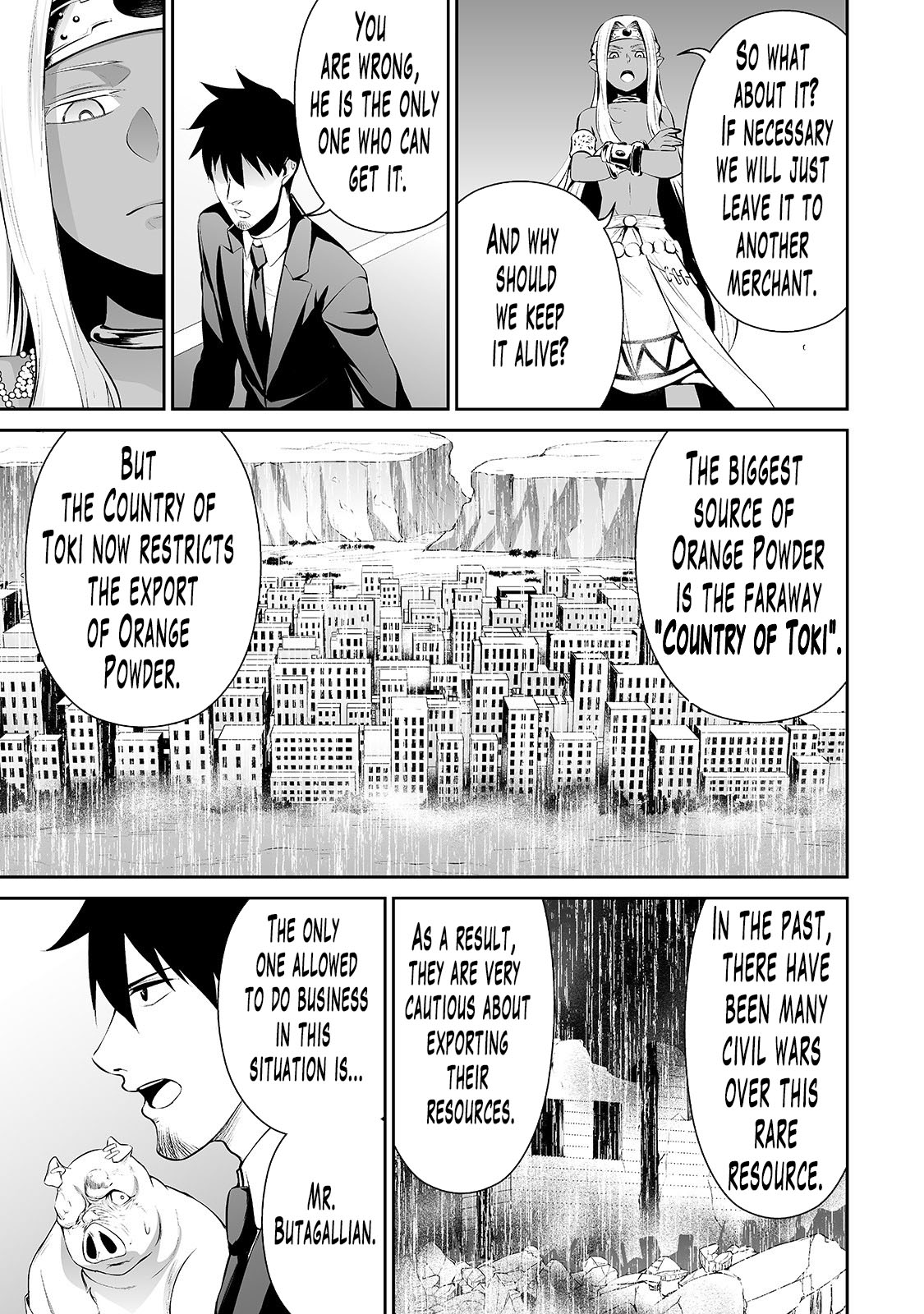 Salaryman ga Isekai ni Ittara Shitennou ni Natta Hanashi chapter 19 page 4