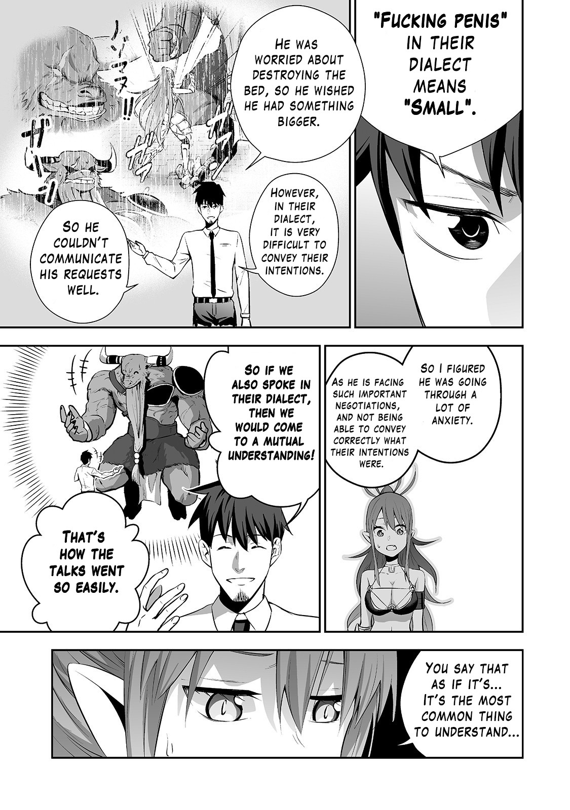 Salaryman ga Isekai ni Ittara Shitennou ni Natta Hanashi chapter 3 page 10