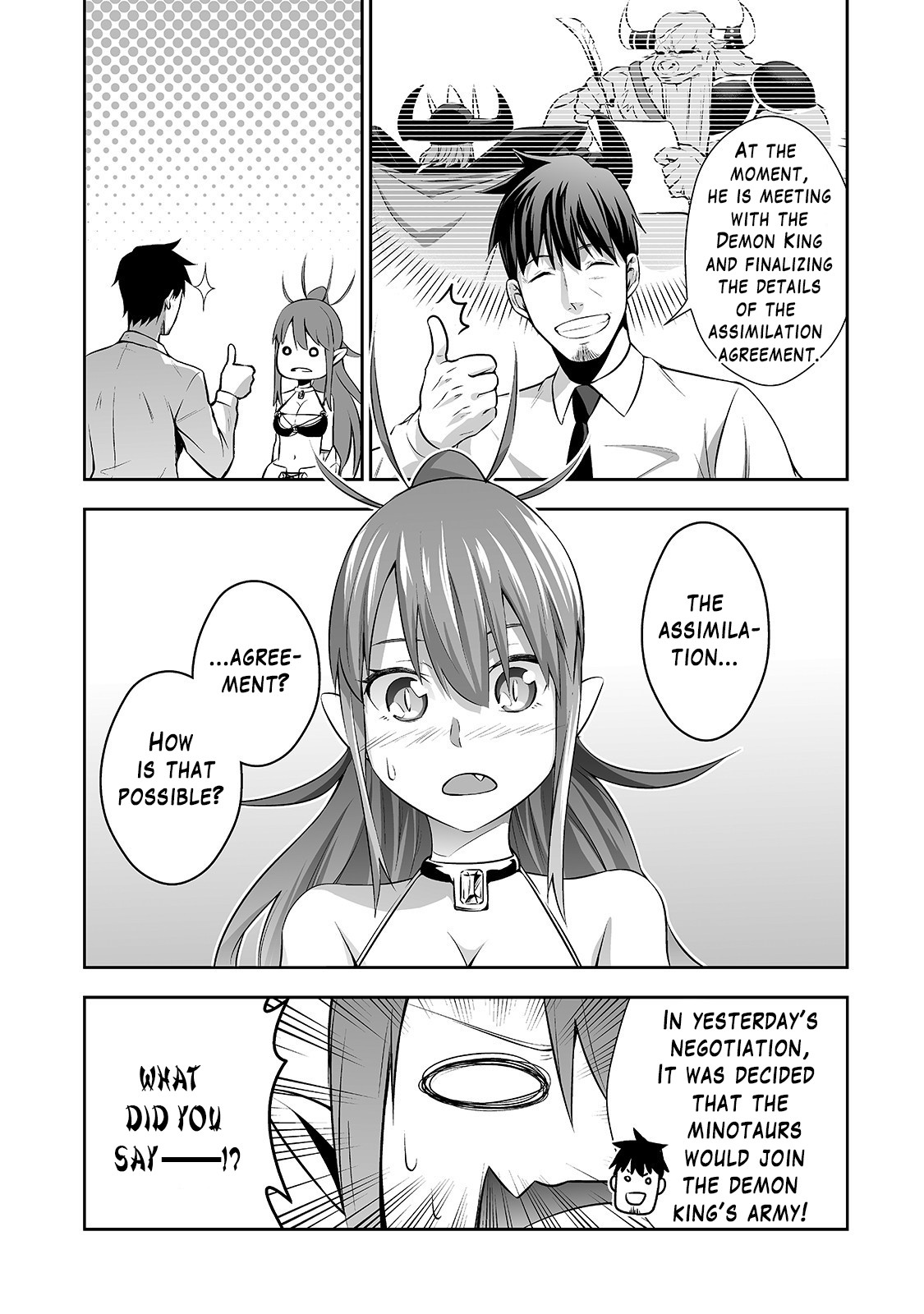 Salaryman ga Isekai ni Ittara Shitennou ni Natta Hanashi chapter 3 page 4