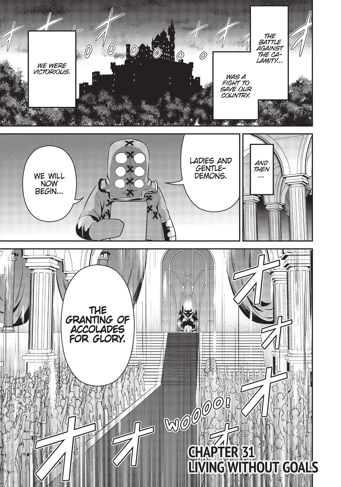 Salaryman ga Isekai ni Ittara Shitennou ni Natta Hanashi chapter 31 page 1