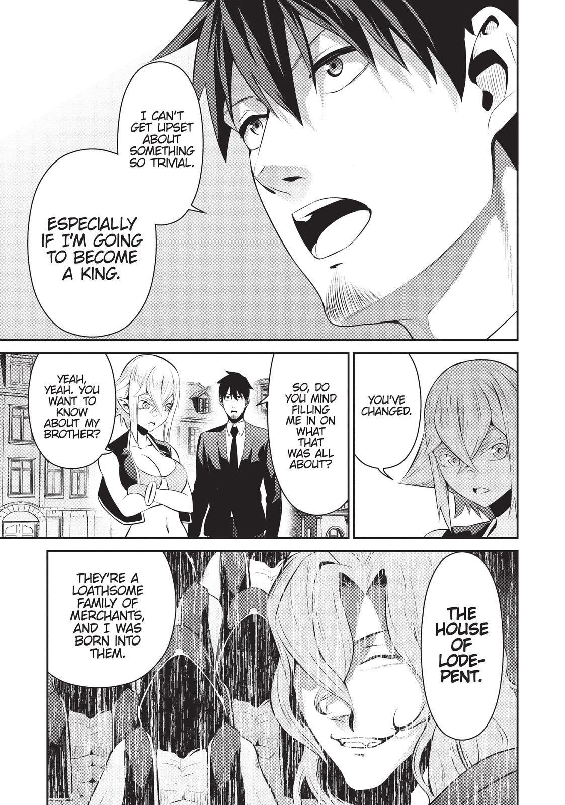 Salaryman ga Isekai ni Ittara Shitennou ni Natta Hanashi chapter 34 page 11