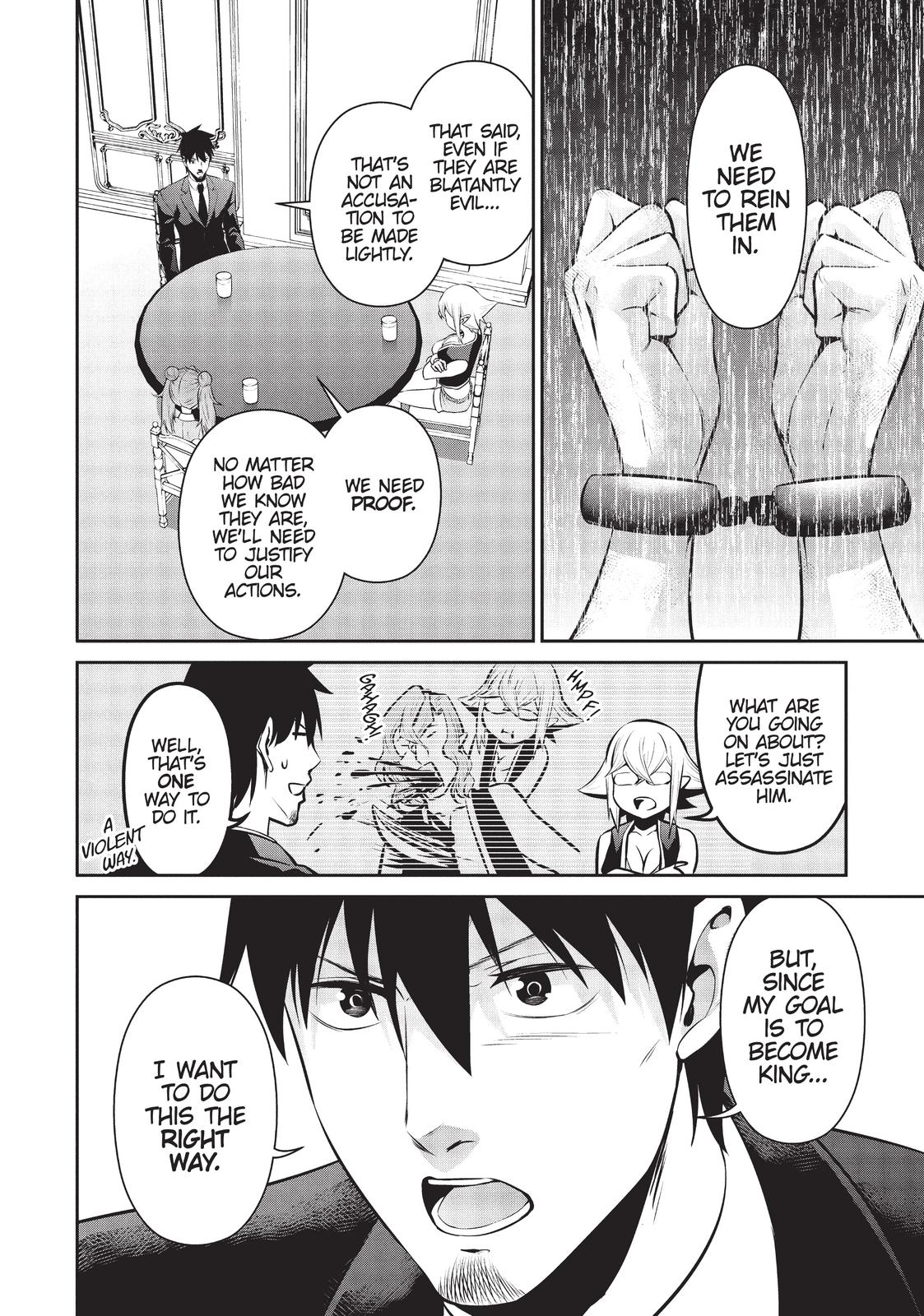 Salaryman ga Isekai ni Ittara Shitennou ni Natta Hanashi chapter 35 page 10