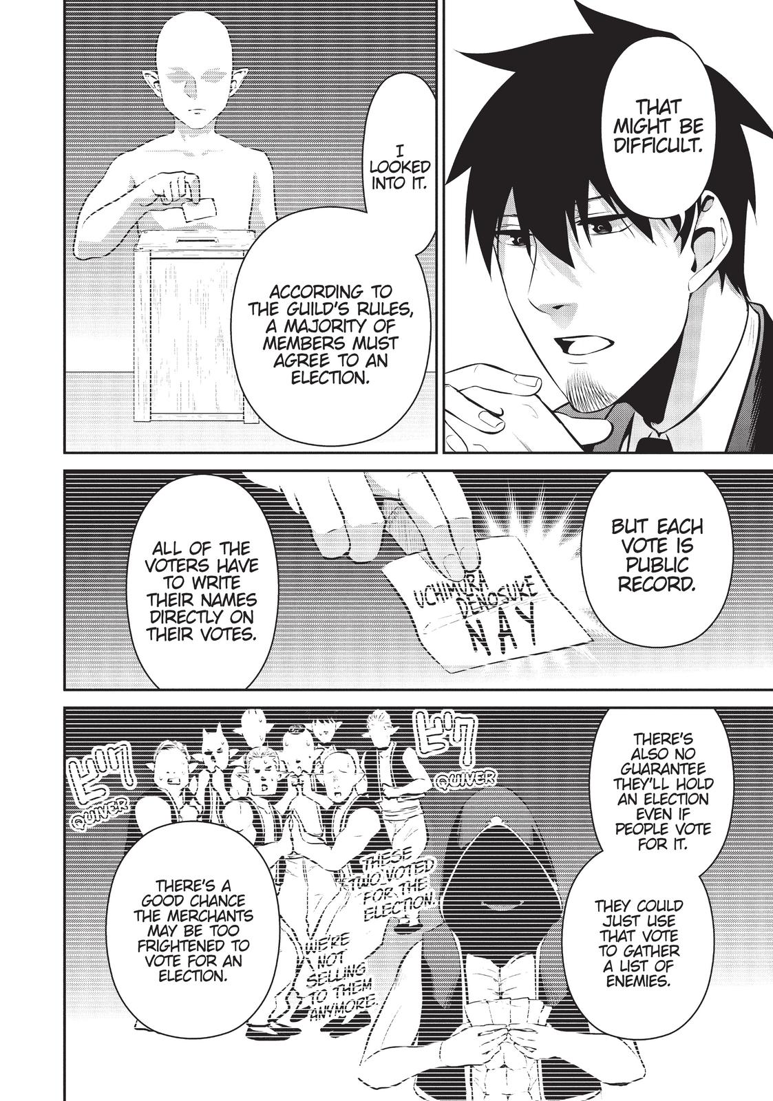 Salaryman ga Isekai ni Ittara Shitennou ni Natta Hanashi chapter 35 page 8