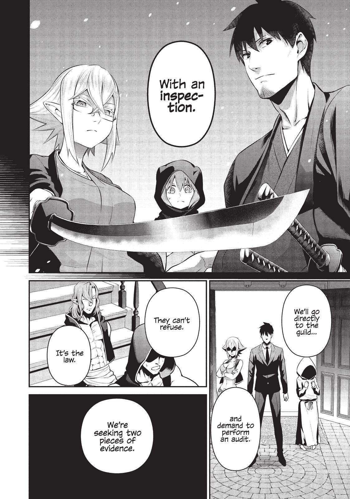 Salaryman ga Isekai ni Ittara Shitennou ni Natta Hanashi chapter 36 page 2