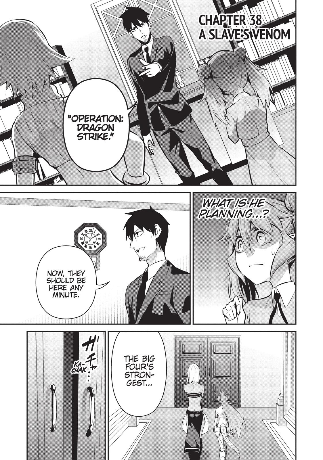 Salaryman ga Isekai ni Ittara Shitennou ni Natta Hanashi chapter 38 page 1