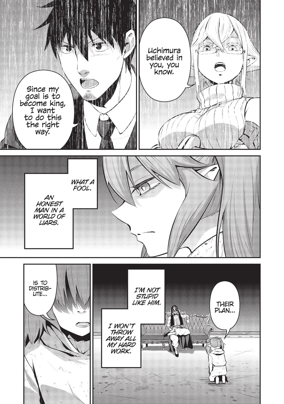 Salaryman ga Isekai ni Ittara Shitennou ni Natta Hanashi chapter 38 page 15