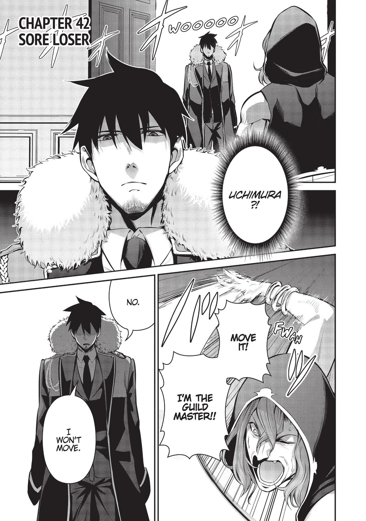 Salaryman ga Isekai ni Ittara Shitennou ni Natta Hanashi chapter 42 page 1