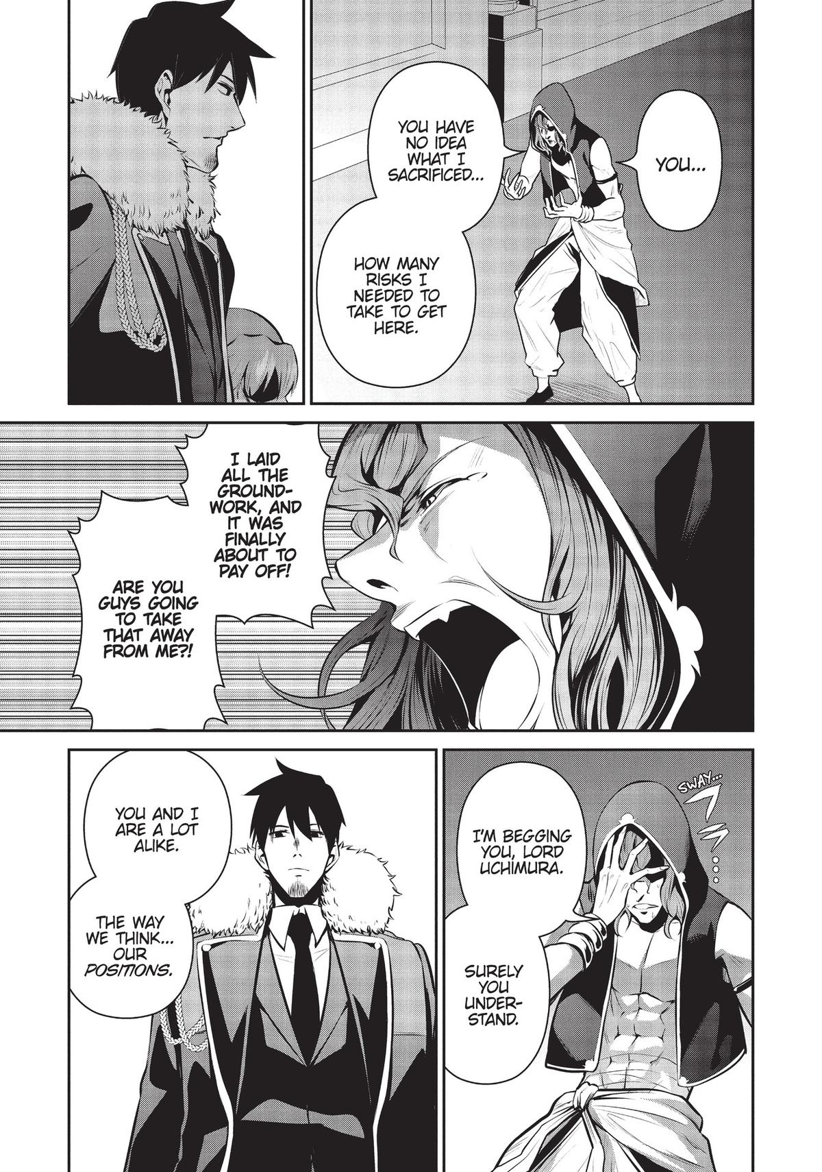 Salaryman ga Isekai ni Ittara Shitennou ni Natta Hanashi chapter 42 page 11