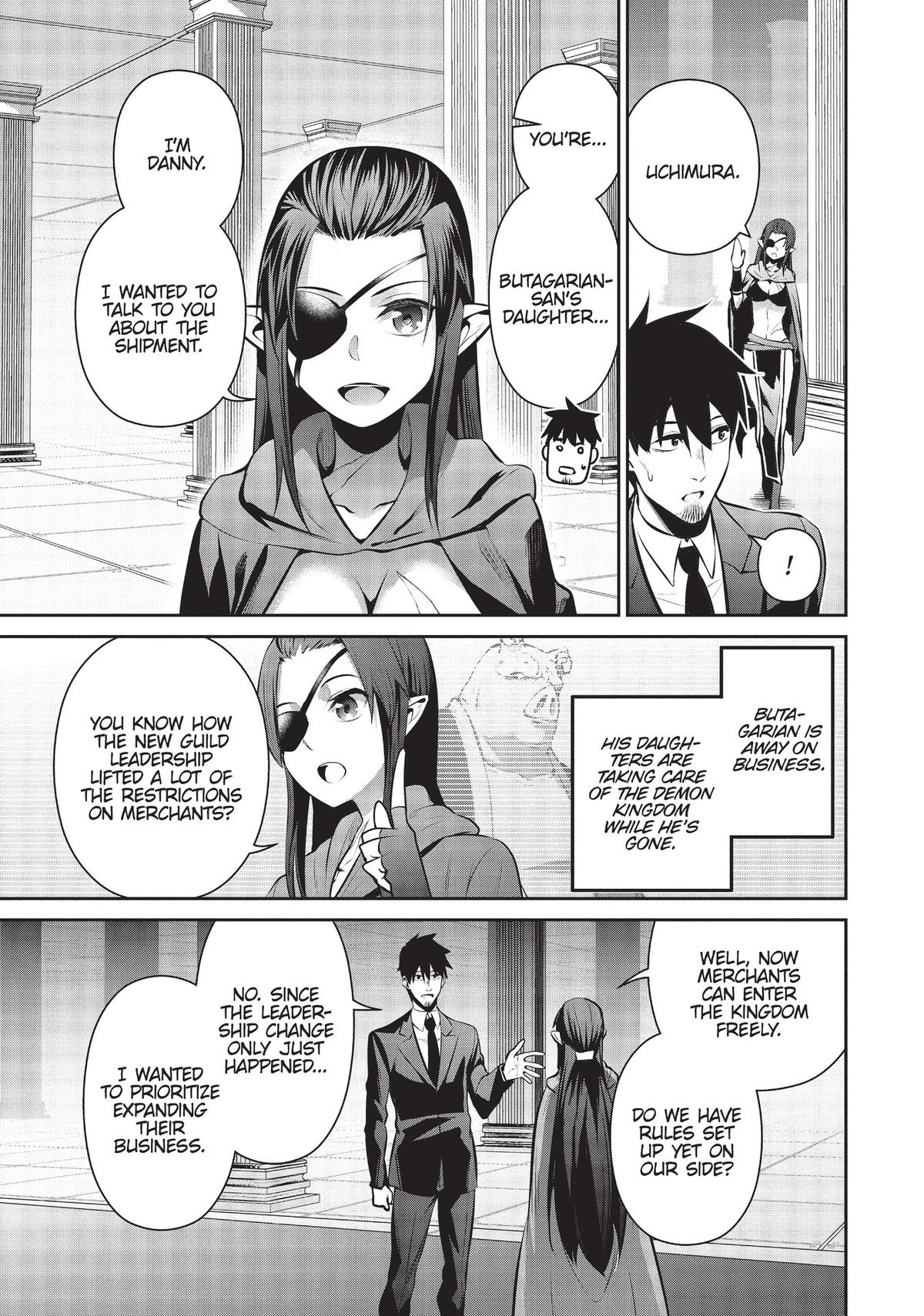 Salaryman ga Isekai ni Ittara Shitennou ni Natta Hanashi chapter 43 page 13