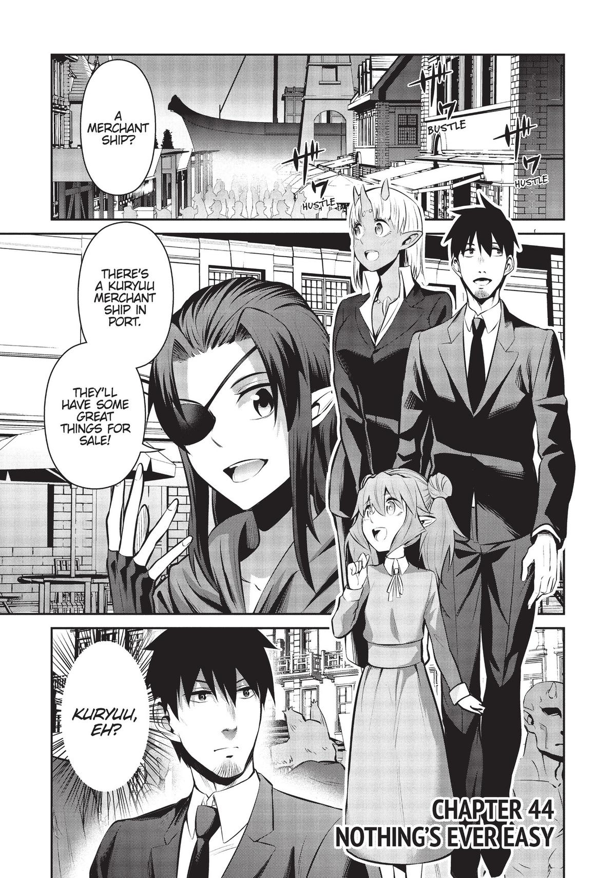 Salaryman ga Isekai ni Ittara Shitennou ni Natta Hanashi chapter 44 page 1