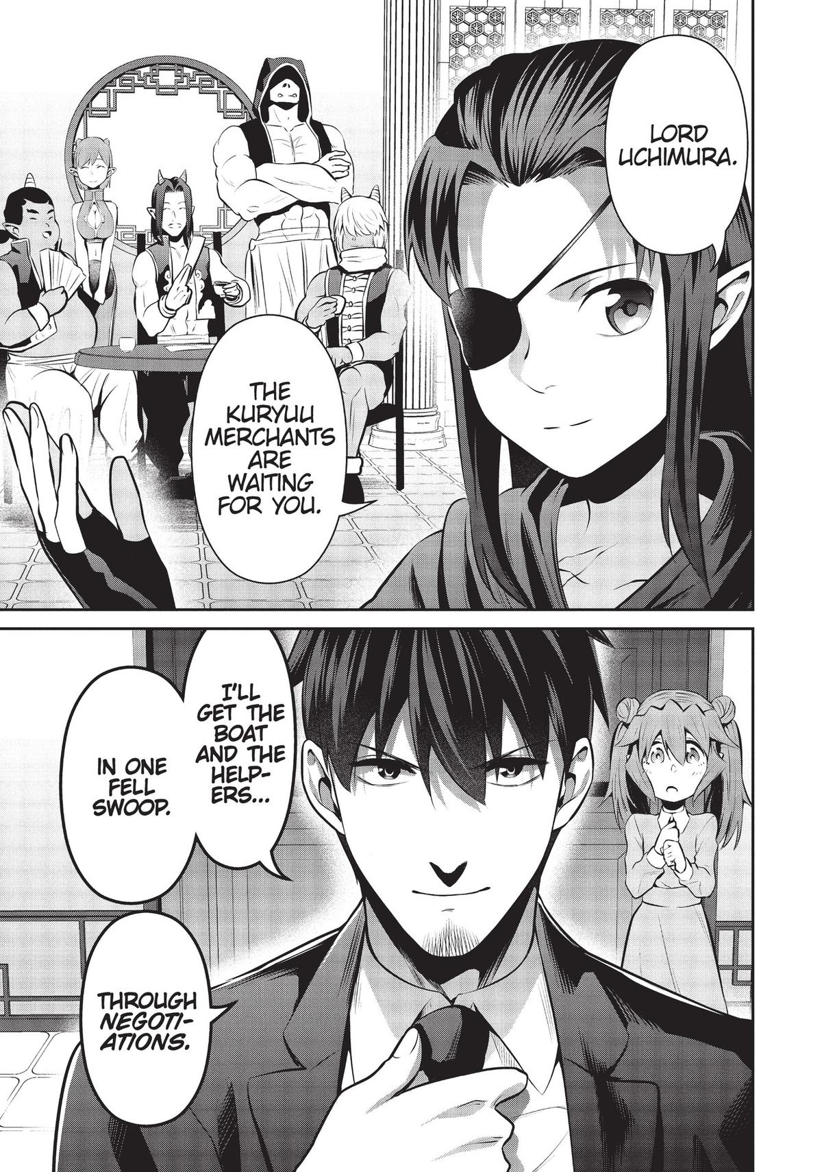 Salaryman ga Isekai ni Ittara Shitennou ni Natta Hanashi chapter 46 page 11