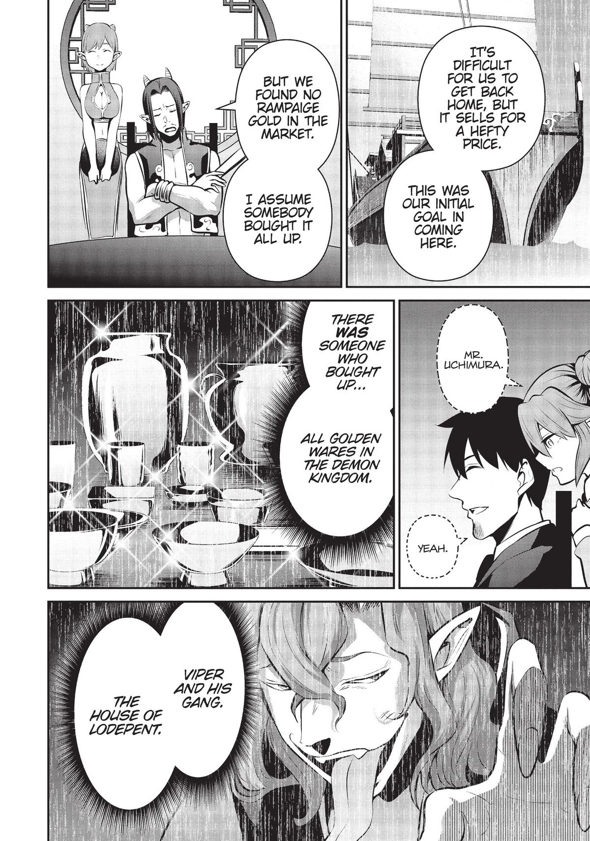 Salaryman ga Isekai ni Ittara Shitennou ni Natta Hanashi chapter 46 page 14