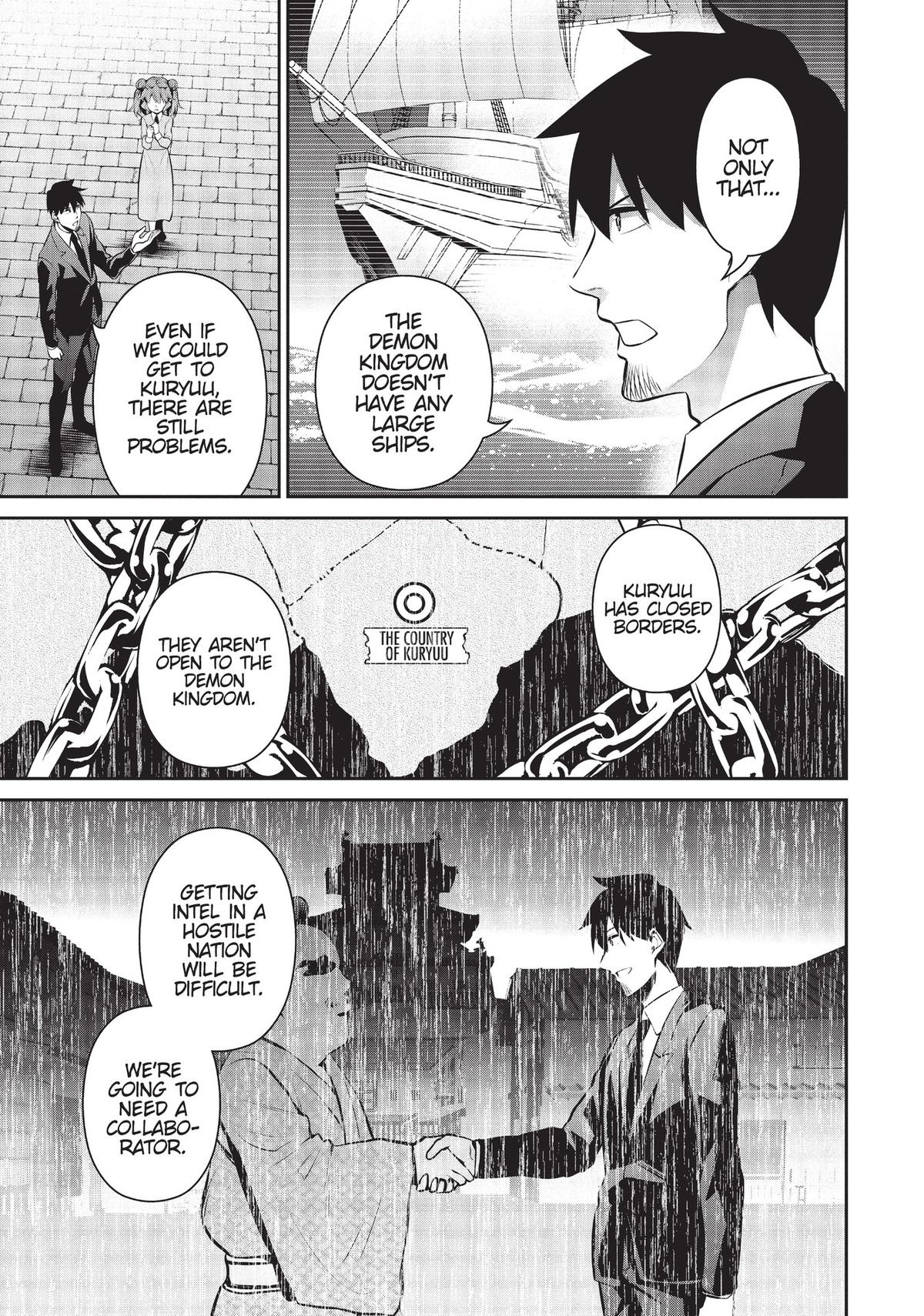 Salaryman ga Isekai ni Ittara Shitennou ni Natta Hanashi chapter 46 page 9